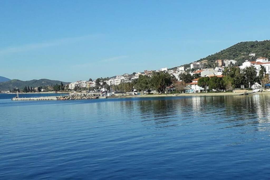 Amazing Sea View-Neos Pyrgos Beach -Evoia Greece Néos Pírgos Εξωτερικό φωτογραφία